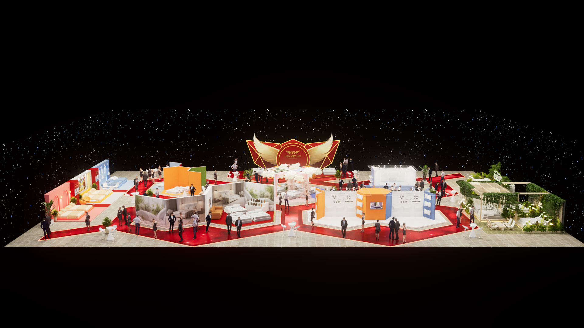 thiết kế thi công sự kiện