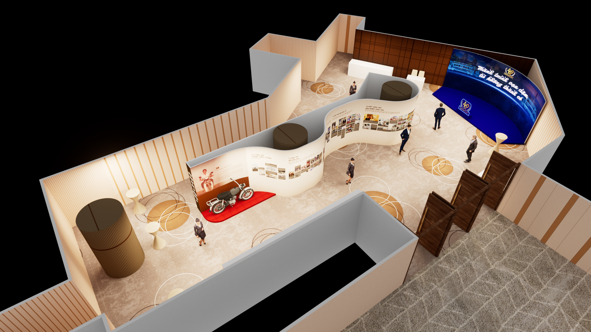 Dịch vụ thiết kế thi công sự kiện